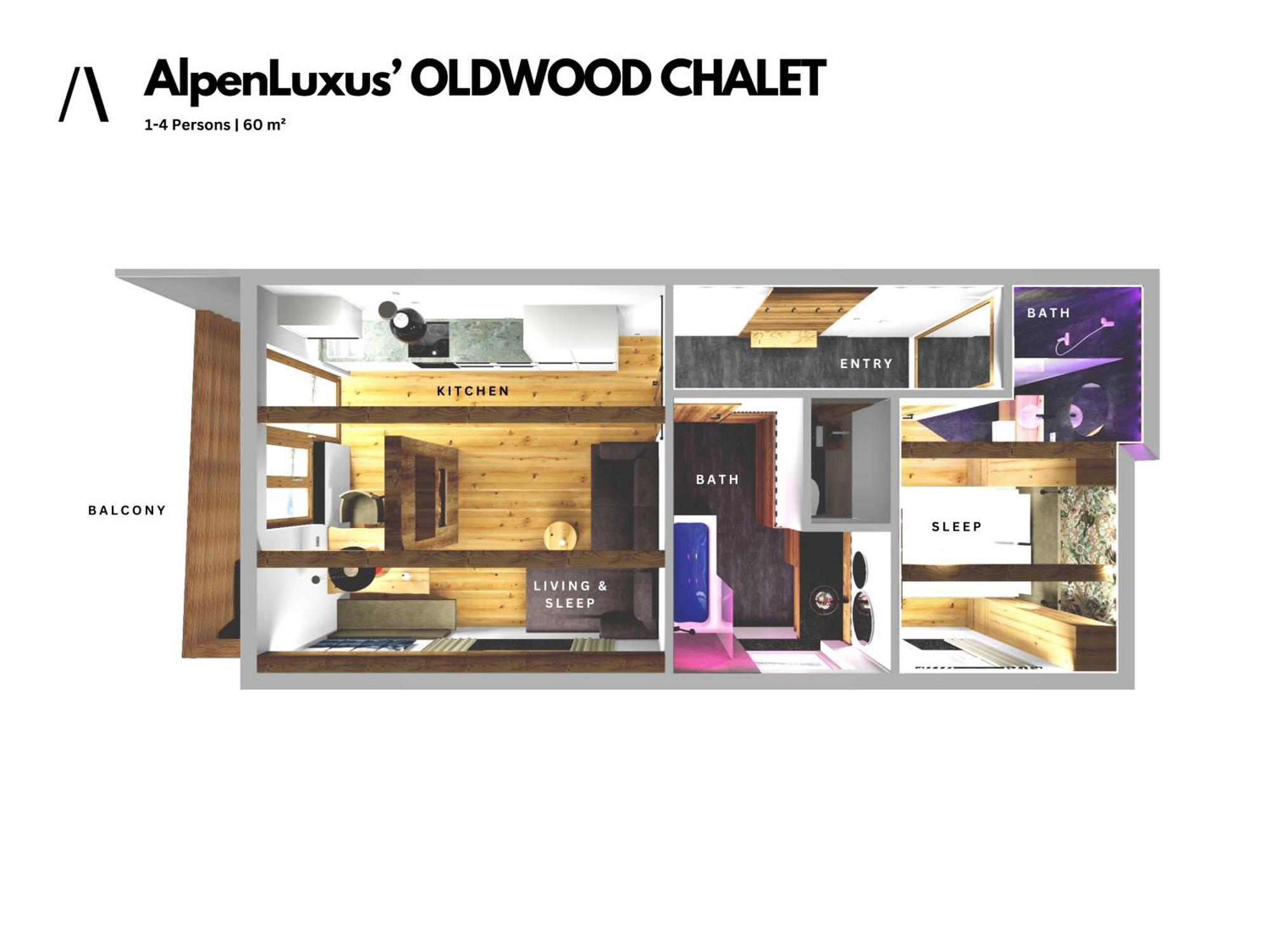 Oldwood Chalet - Balcony & Car Park By Alpenluxus Appartements 菲根 外观 照片